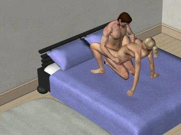 3D做愛姿势图片 夫妻做爱动作性交姿势图(80张)